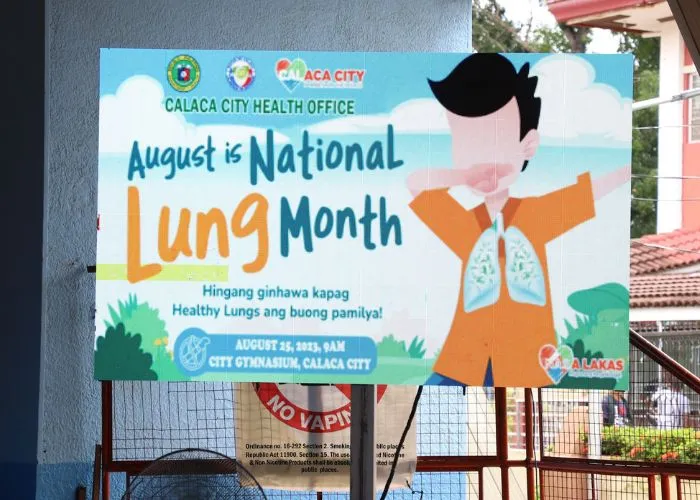 Read more about the article National Lung Awareness Month Celebration, Isinagawa!