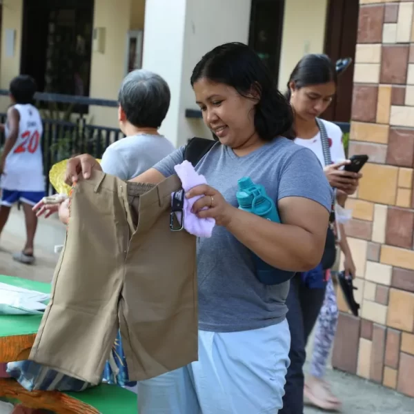 New School Uniforms provided by the City of Calaca