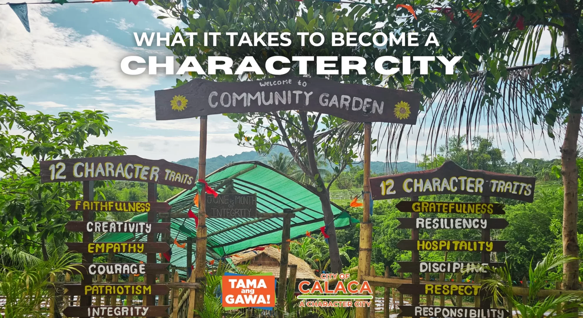 What it takes to become a Character City